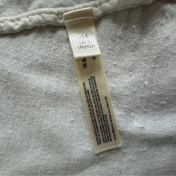 Free People Linen Blend Drape Cardigan Size Small - Picture 3 of 11